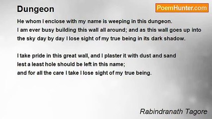 Rabindranath Tagore - Dungeon