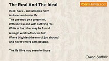 Owen Suffolk - The Real And The Ideal