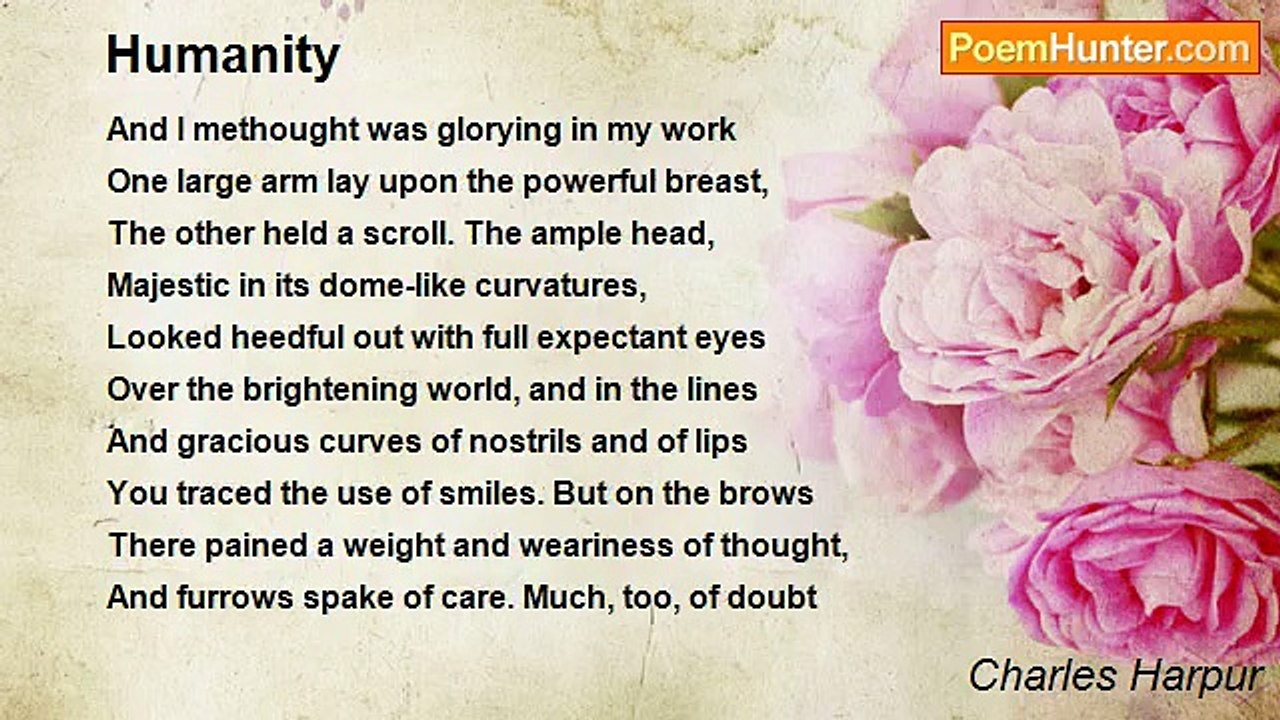 Charles Harpur - Humanity