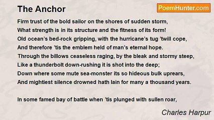 Charles Harpur - The Anchor