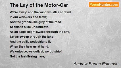 Andrew Barton Paterson - The Lay of the Motor-Car