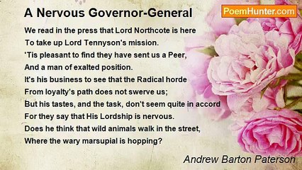 Andrew Barton Paterson - A Nervous Governor-General
