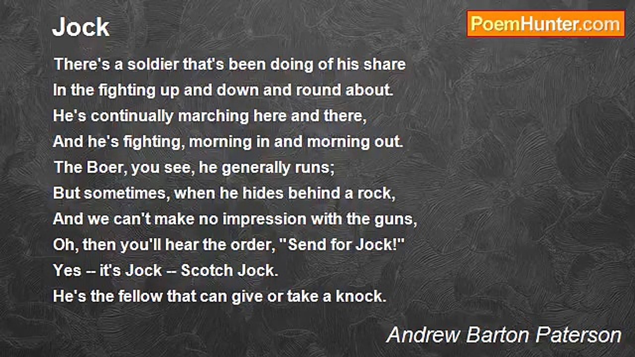 Andrew Barton Paterson - Jock
