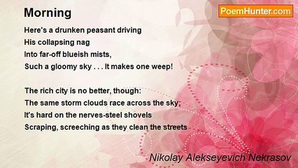 Nikolay Alekseyevich Nekrasov - Morning