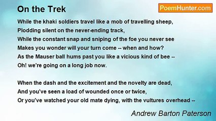 Andrew Barton Paterson - On the Trek