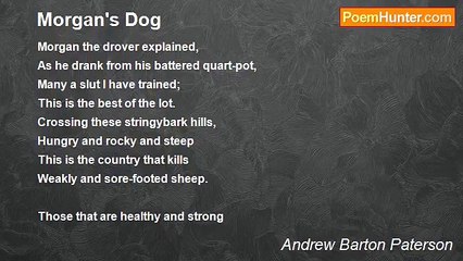 Andrew Barton Paterson - Morgan's Dog