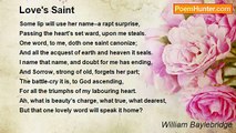 William Baylebridge - Love's Saint