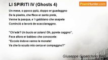 Giuseppe Gioacchino Belli - LI SPIRITI IV (Ghosts 4)