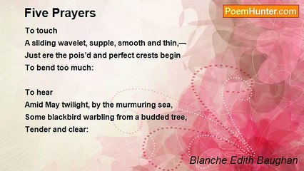 Blanche Edith Baughan - Five Prayers