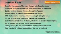 Friedrich Schiller - German Faith