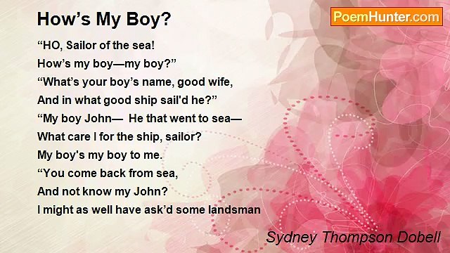 Sydney Thompson Dobell - How’s My Boy?