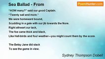Sydney Thompson Dobell - Sea Ballad - From