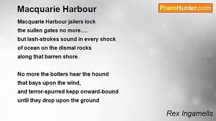 Rex Ingamells - Macquarie Harbour