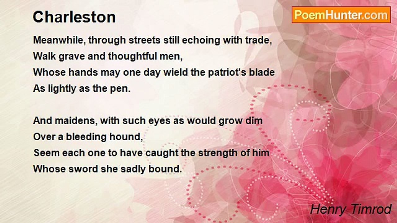 Henry Timrod - Charleston