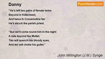 John Millington (J.M.) Synge - Danny