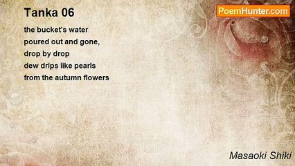 Masaoki Shiki - Tanka 06