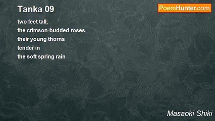 Masaoki Shiki - Tanka 09