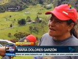 Colombia: campesinos critican políticas de Santos por contradictorias