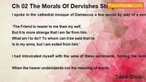 Saadi Shirazi - Ch 02 The Morals Of Dervishes Story 11
