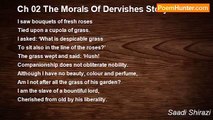 Saadi Shirazi - Ch 02 The Morals Of Dervishes Story 48