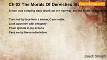 Saadi Shirazi - Ch 02 The Morals Of Dervishes Story 40