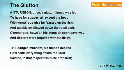 La Fontaine - The Glutton