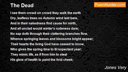 Jones Very - The Dead