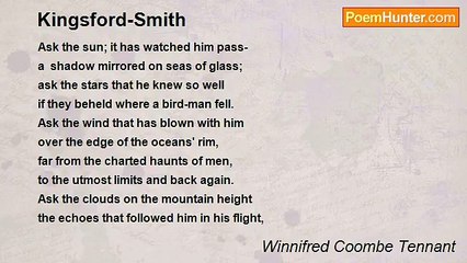 Winnifred Coombe Tennant - Kingsford-Smith