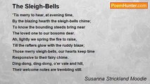 Susanna Strickland Moodie - The Sleigh-Bells
