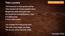 George Eliot - Two Lovers