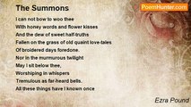 Ezra Pound - The Summons