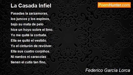 Federico García Lorca - La Casada Infiel