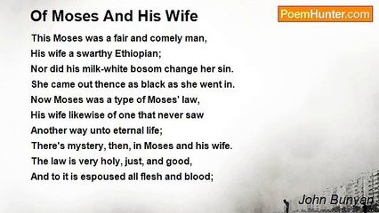 John Bunyan - Of Moses And His Wife