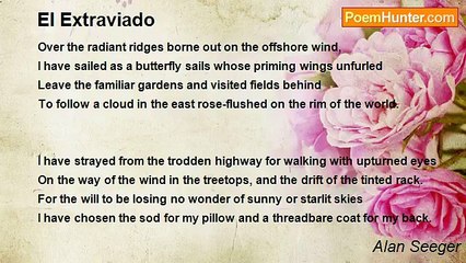 Alan Seeger - El Extraviado