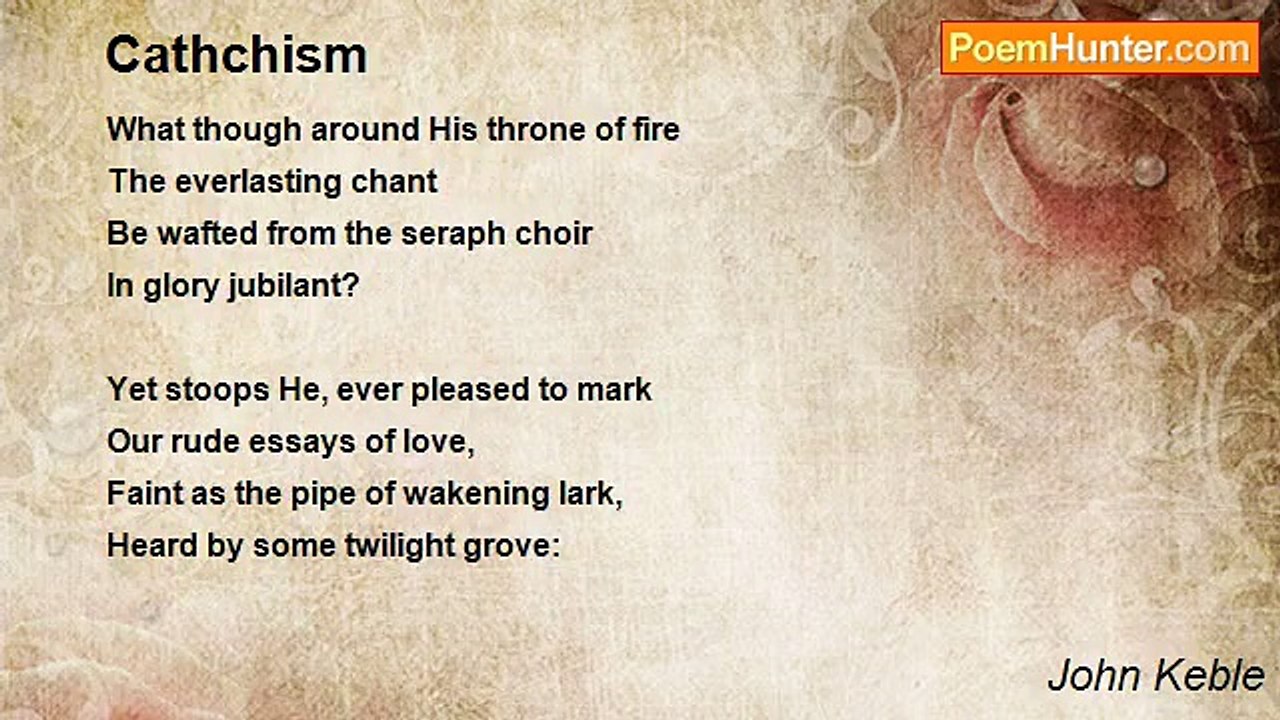 John Keble - Cathchism