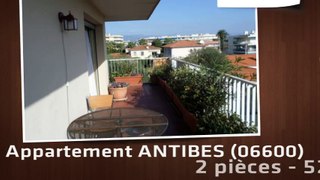 A vendre - appartement - ANTIBES (06600) - 2 pièces - 52m²