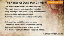 Conrad Potter Aiken - The House Of Dust: Part 03: 03: Haunted Chambers
