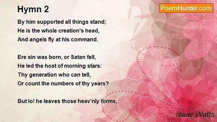 Isaac Watts - Hymn 2