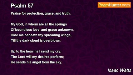 Isaac Watts - Psalm 57