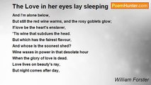William Forster - The Love in her eyes lay sleeping