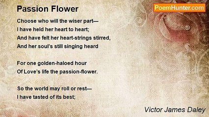 Victor James Daley - Passion Flower