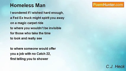 C.J. Heck - Homeless Man