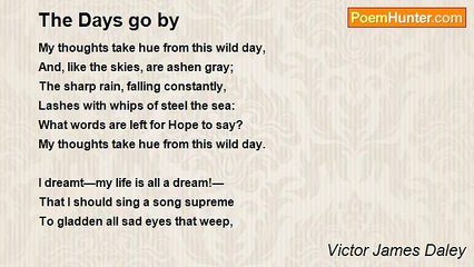 Victor James Daley - The Days go by