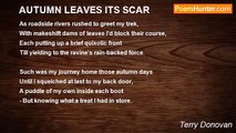 Terry Donovan - AUTUMN LEAVES ITS SCAR