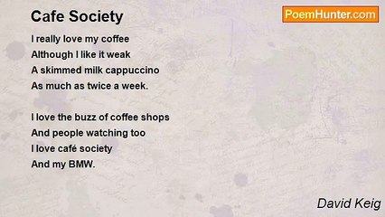 David Keig - Cafe Society