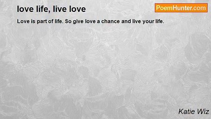 Katie Wiz - love life, live love
