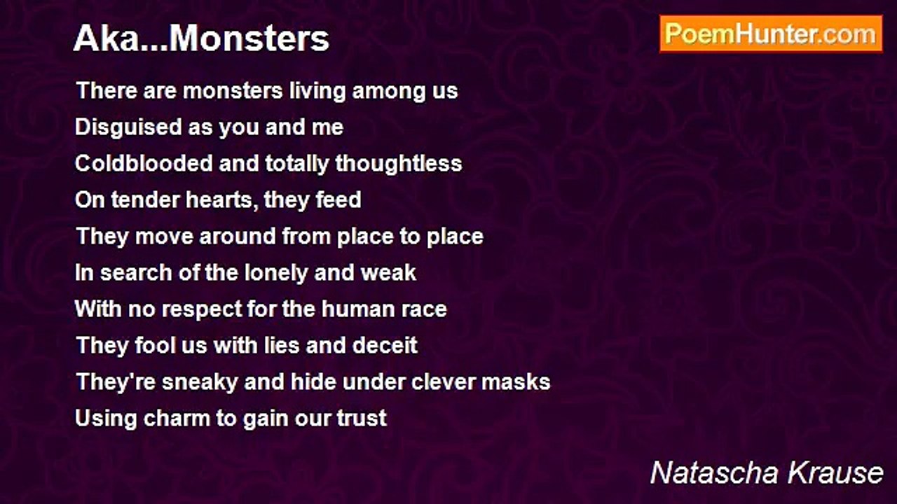 Natascha Krause - Aka...Monsters