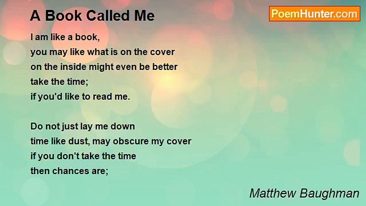 Matthew Baughman - A Book Called Me