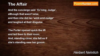 Herbert Nehrlich - The Affair