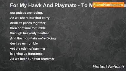 Herbert Nehrlich - For My Hawk And Playmate - To My True Kindred Spirit - Part II